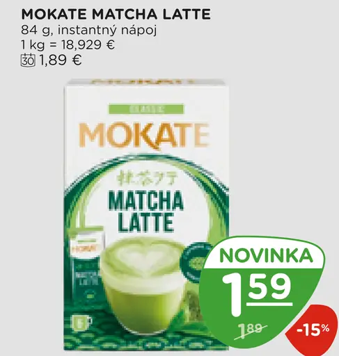Mokate Matcha Latte instantný nápoj