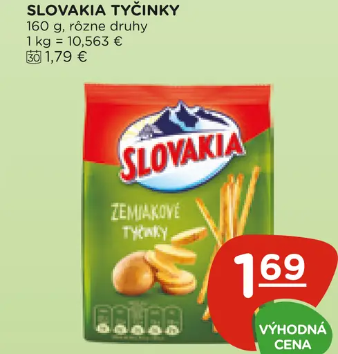 Slovakia Tyčinky Zemiakové