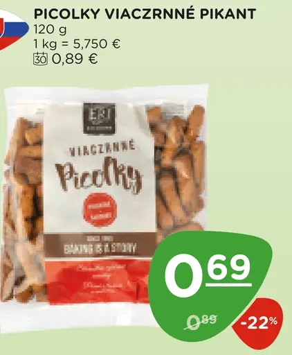 Picolky viaczrnné pikant