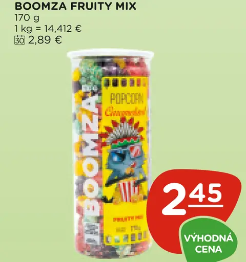 Boomza Fruity Mix Popcorn