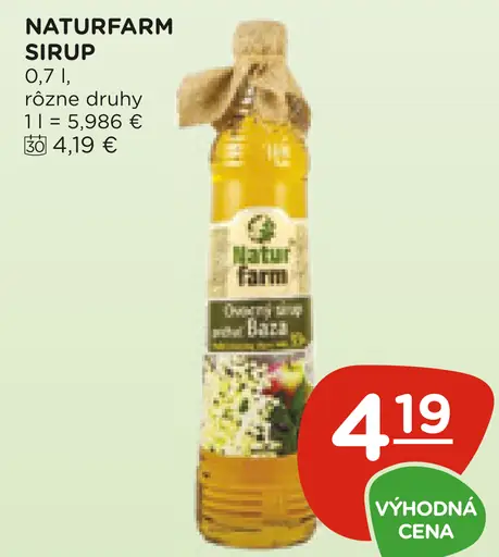 Naturfarm sirup