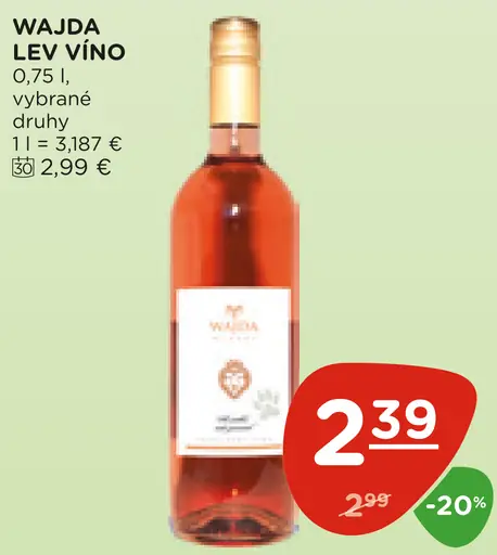 Wajda Lev víno