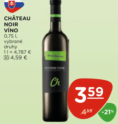 Chateau Noir víno