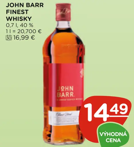 John Barr Finest whisky
