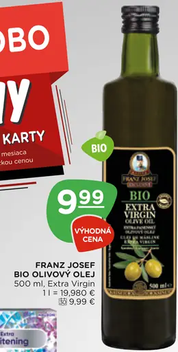 Franz Josef Bio Olivový Olej Extra Virgin