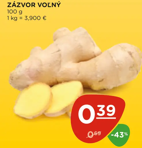 Zázvor voľný