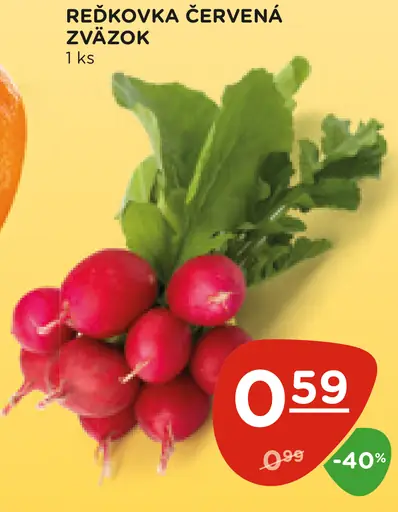 Reďkovka červená zväzok