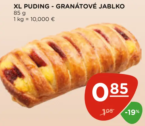 XL puding granátové jablko