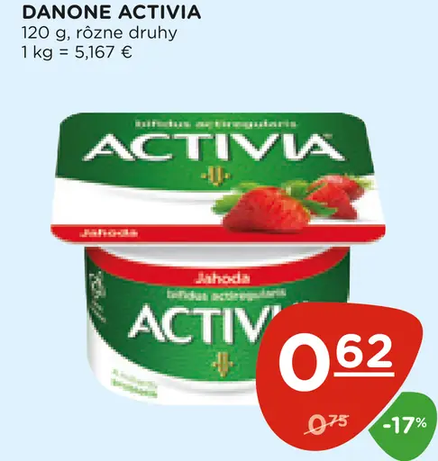 Danone Activia jogurt