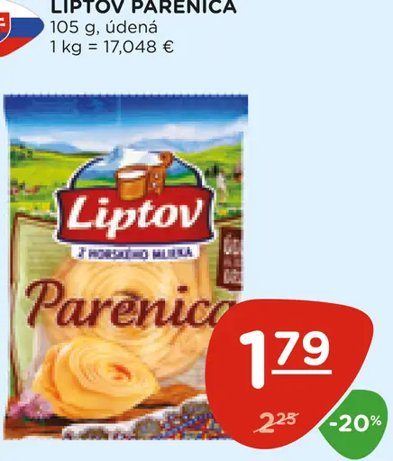 Liptov Parenica údená