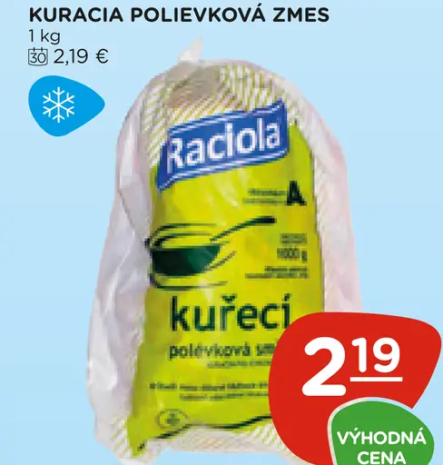 Raciola kuracia polievková zmes mrazená