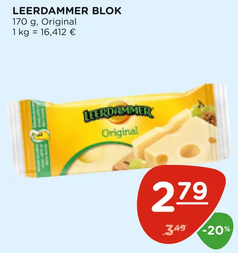 Leerdammer blok Original syr