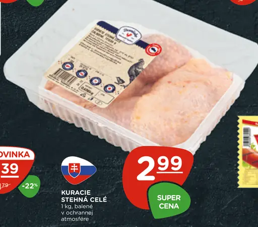 Kuracie stehná celé