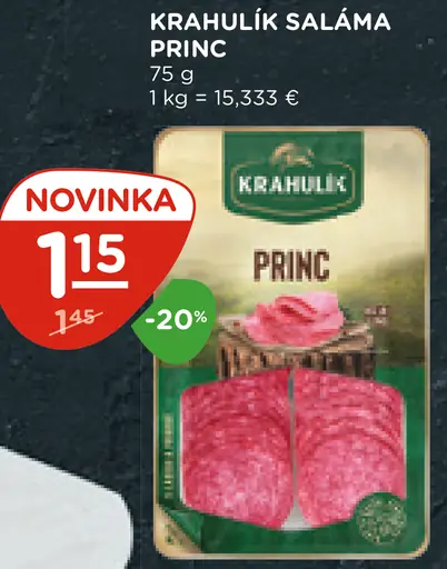 Krahulík saláma Princ