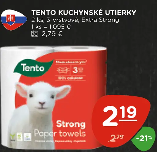 Tento kuchynské utierky Strong