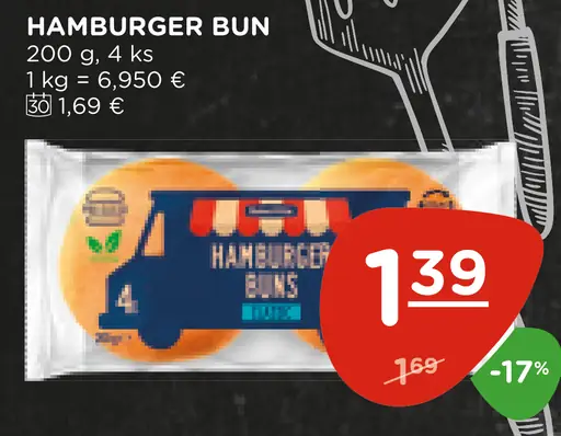 Hamburger bun