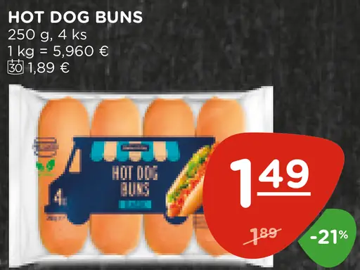 Hot dog buns