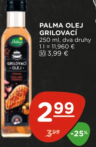 Palma olej grilovací