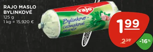 Rajo maslo bylinkové