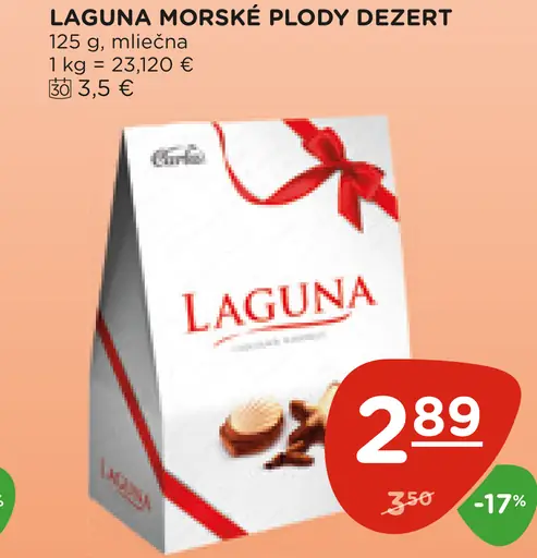 Laguna morské plody