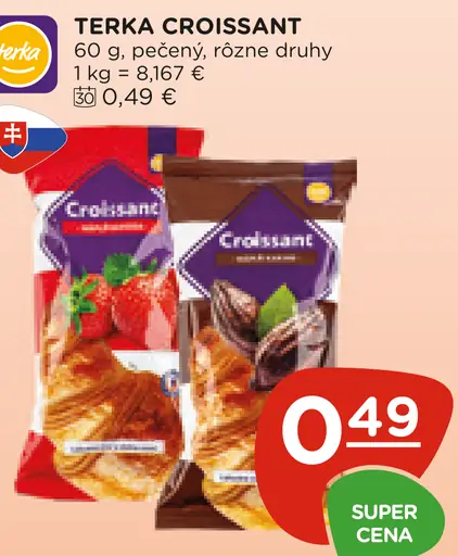 Terka Croissant plnený croissant