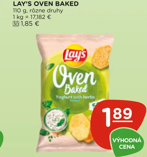 Lay's solené zemiakové chipsy
