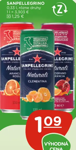 Sanpellegrino nealkoholický nápoj