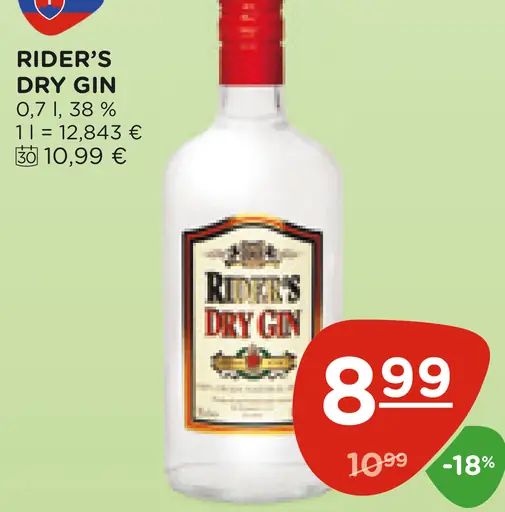 Rider's Dry Gin