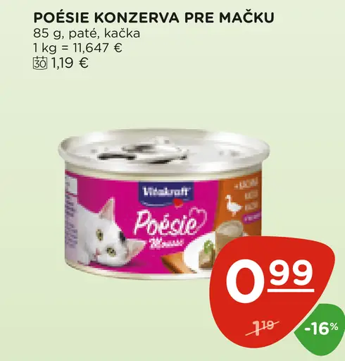 Vitakraft Poésie vanička pre mačku pašté