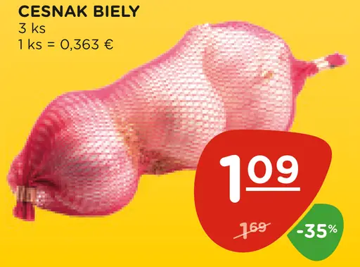 Cesnak biely