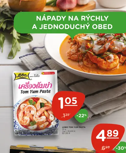 Lobo Tom Yum pasta