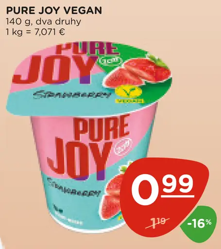 Pure Joy vegan dezert