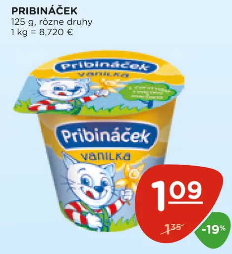 Pribináček Tvarohový dezert