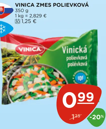 Vinica zmäs polievková zeleninová