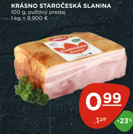 Kráľovská staročeská slanina