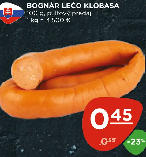 Bognár lečo klobása
