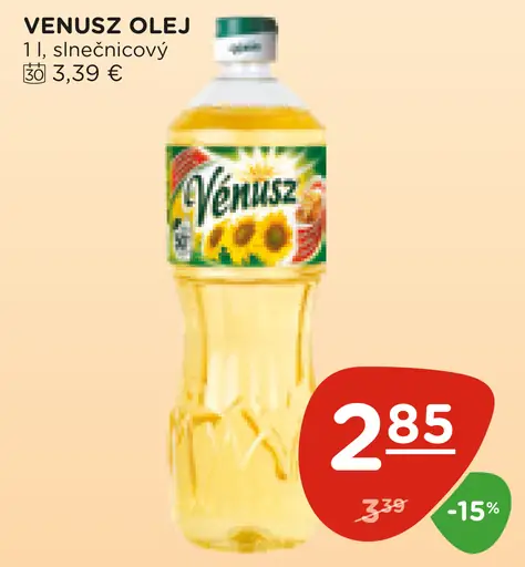 Vénusz Slnečnicový olej