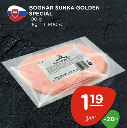 Bognár Šunka Golden Špeciál