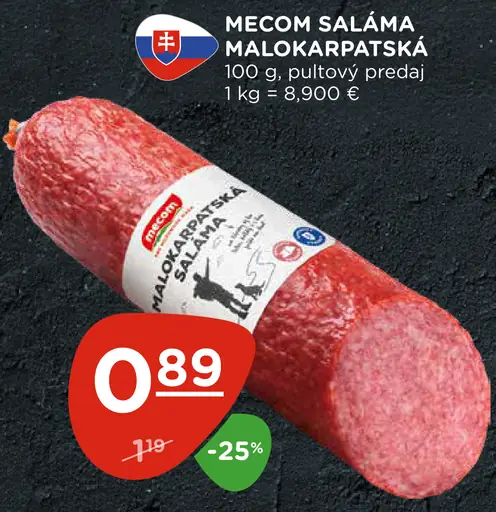 Mecom Malokarpatská saláma