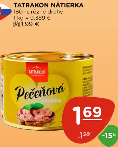 Tatrakon nátierka pečeňová, rôzne druhy