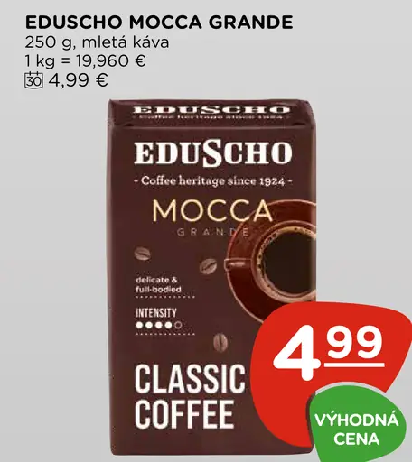 Eduscho Mocca Grande pražená mletá káva