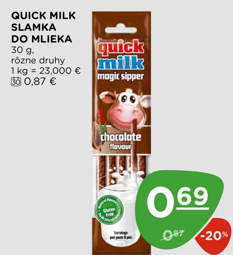 Quick Milk Slamka do mlieka
