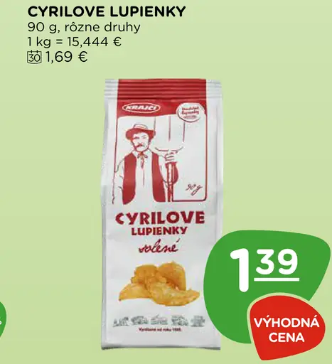 Cyrilove lupienky slané snacky