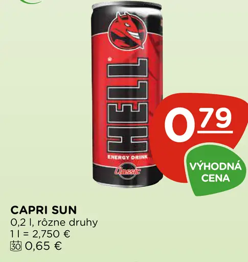 Hell energetický nápoj plechovka