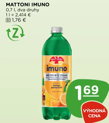 Mattoni Imuno nápoj
