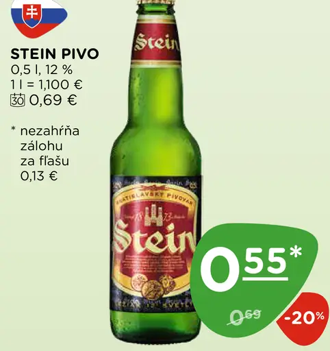 Stein pivo
