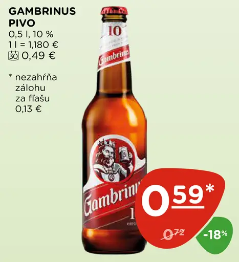 Gambrinus pivo