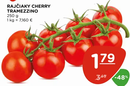 Rajčiaky cherry Tramezzino