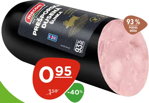 Mecom Prešporská šunka dusená premium