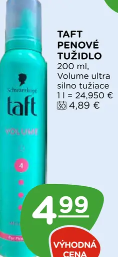 Taft Volume Ultra Strong tužidlo na vlasy